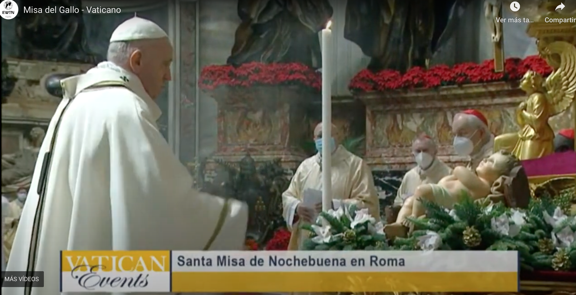 Misa del Gallo y Procesión Gruta de la Natividad