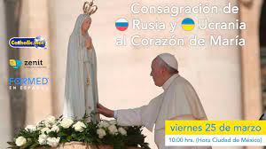 Acto de Consagración al Inmaculado Corazón de Maria