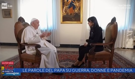 «Dicen que hablo demasiado del demonio, pero es real, creo en ello»: entrevista al Papa en RAI 1