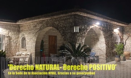 Derecho NATURAL- Derecho POSITIVO