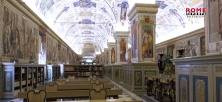 “La Biblioteca Vaticana atesora más de un millón de títulos”